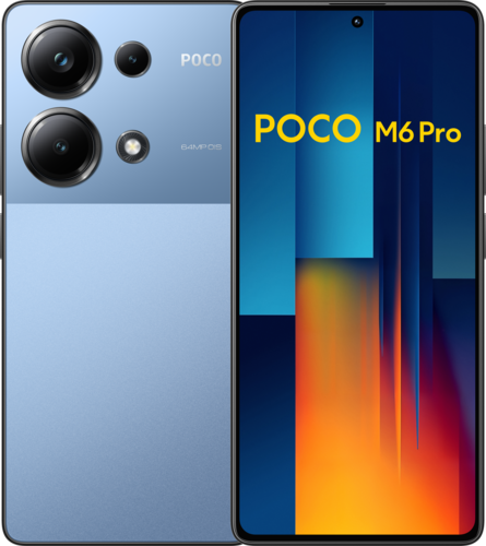 Xiaomi MOBILE PHONE Poco M6 PRO 8/256GB BLUE MZB0G3NEU image 1