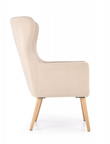 COTTO leisure chair, color: beige image 3