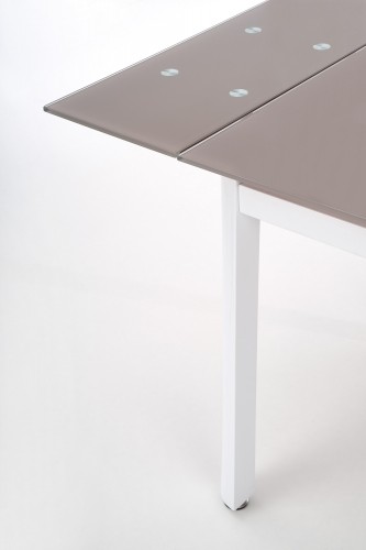 ALSTON extension table color: beige/white image 3