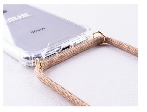 Lookabe Necklace iPhone Xs Max gold nude loo010 image 3