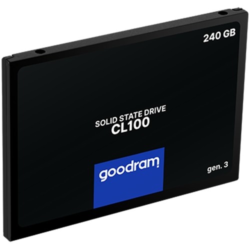 GOODRAM CL100 GEN. 3 240GB SSD, 2.5” 7mm, SATA 6 Gb/s, Read/Write: 520 / 400 MB/s image 3