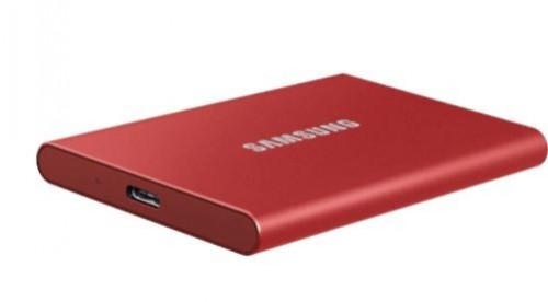 Samsung Dysk Portable T7 2TB USB3.2 GEN.2 red image 3