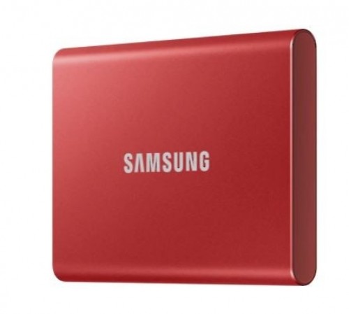 Samsung Drive SSD Portable T7 500GB USB 3.2 Gen.2 red image 3