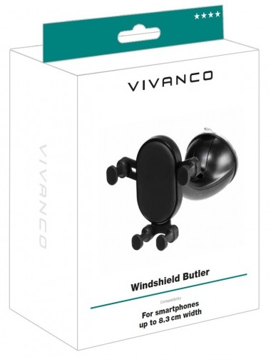 Vivanco phone car mount Windshield Butler (61636) image 3