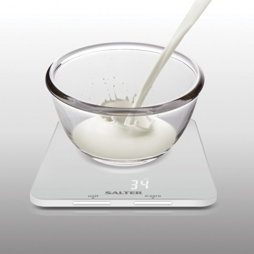 Salter 1180 WHDR Ghost Digital Kitchen Scale - White image 3