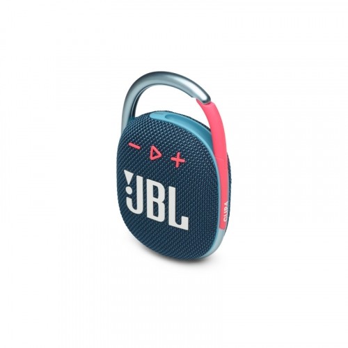 JBL ūdensizturīga portatīvā skanda ar karabīni, zila/rozā - JBLCLIP4BLUP image 3