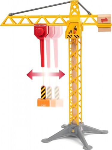 Brio Railway BRIO construction crane with lights, 33835 image 3