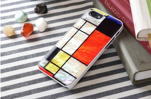 iKins case for Apple iPhone 8/7 mondrian white image 3