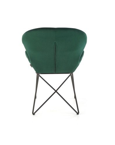 Halmar K458 chair color: dark green image 3
