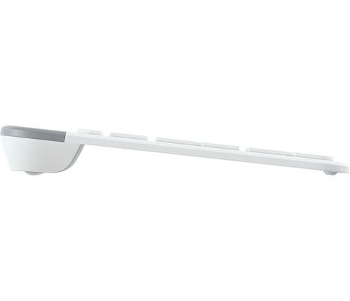 Logitech MK470 Slim Wireless Combo keyboard RF Wireless QWERTY Danish, Finnish, Norwegian, Swedish Silver, White image 3