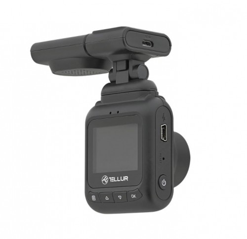 Tellur Dash Patrol DC2 FullHD 1080P, GPS black image 3