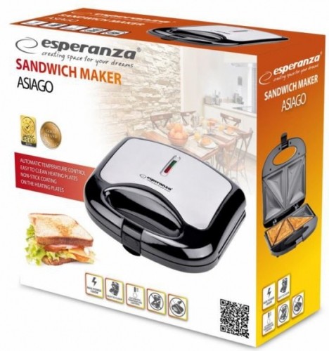 Sandwich maker Esperanza EKT011 image 3