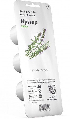Click & Grow Smart Garden refill Иссо́п лека́рственный 3 шт image 3