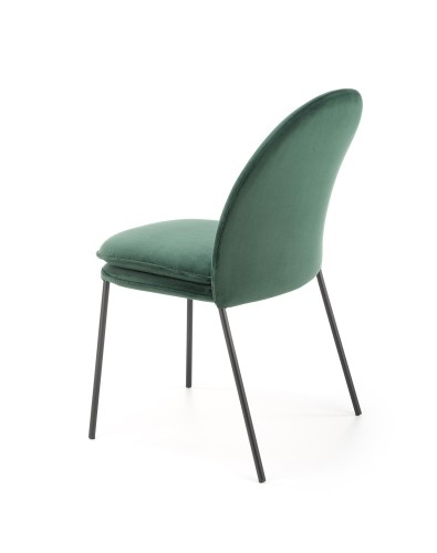 Halmar K443 chair color: dark green image 3