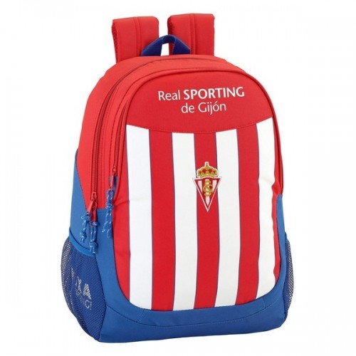 Real Sporting De GijÓn Школьный рюкзак Real Sporting de Gijón Белый Красный image 3