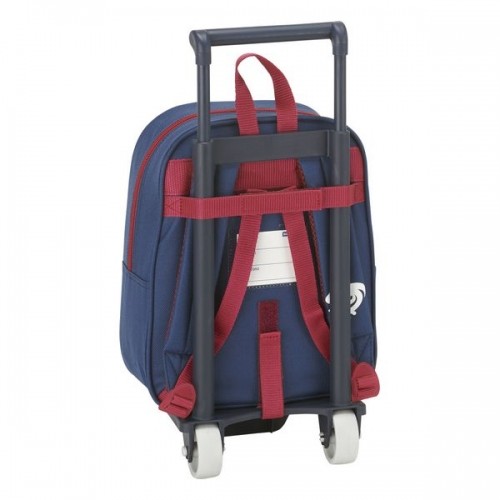 Школьный рюкзак с колесиками 805 Levante U.D. Синий Красная кошениль image 3