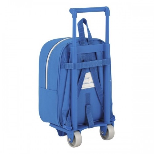 Школьный рюкзак с колесиками 805 RCD Espanyol Синий Белый image 3