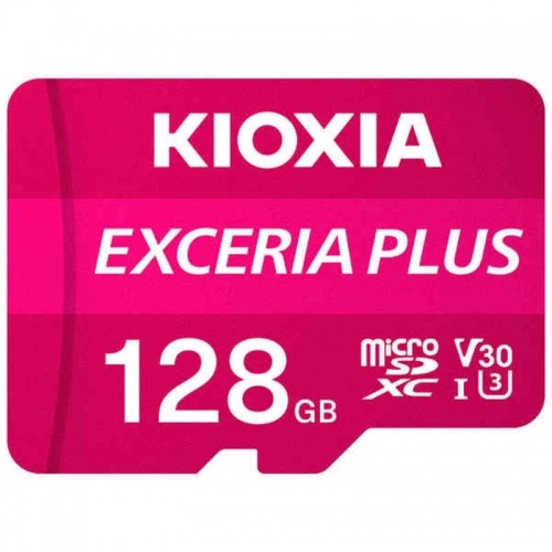 Mikro SD Atmiņas karte ar Adapteri Kioxia Exceria Plus UHS-I U3 Klase Nr. 10 / Klase 10 Rozā image 3