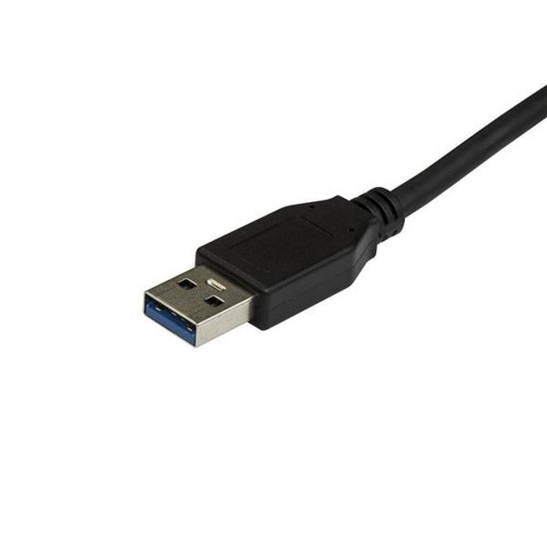 USB A uz USB C Kabelis Startech USB31AC50CM          Melns image 3