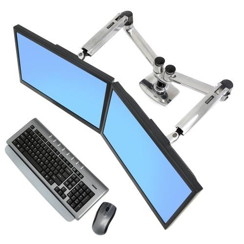 Ergotron LX Series 45-245-026 monitor mount / stand 68.6 cm (27&quot;) Clamp/Bolt-through Silver image 3