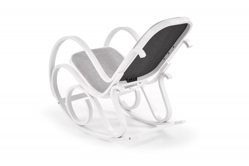 Halmar MAX BIS PLUS rocking chair color: white image 3