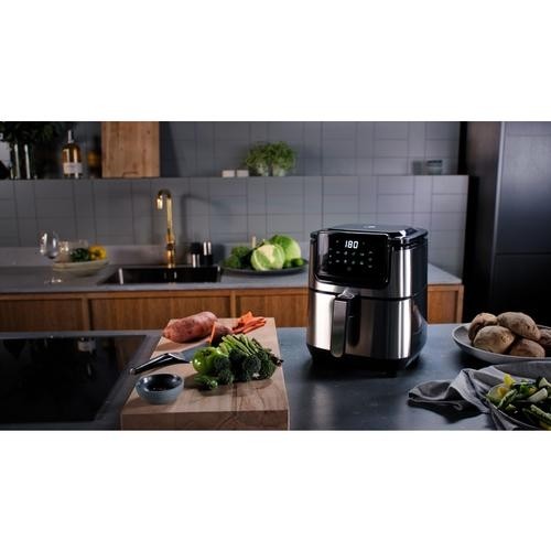 Electrolux E6AF1-4ST Single Stand-alone 1500 W Hot air fryer Black, Stainless steel image 3