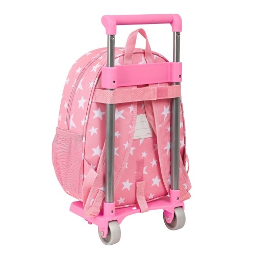 Школьный рюкзак 3D с колесиками Disney Bambi Розовый (28 x 10 x 67 cm) image 3