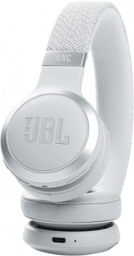 JBL wireless headset Live 460NC, white image 3