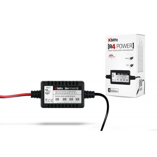 Xblitz R4 POWER power adapter/inverter Indoor 10 W Black, Red image 3