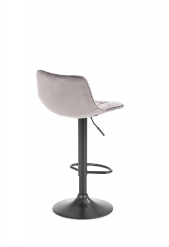 Halmar H95 bat stool, color: grey image 3