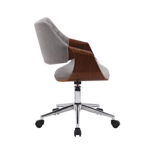 Halmar COLT office chair walnut/grey image 3