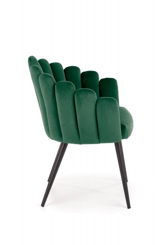 Halmar K410 chair, color: dark green image 3