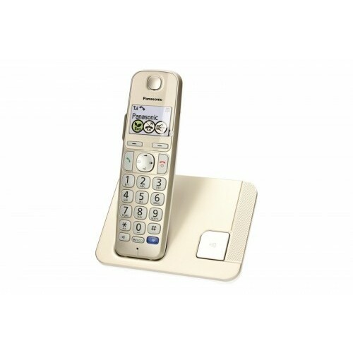 Phone landline Panasonic KX-TGE 210 PDN (champagne color) image 3
