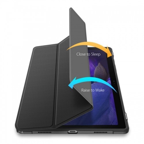 Dux Ducis Toby Magnet Case grāmatveida maks planšetdatoram Samsung X200 / X205 Galaxy Tab A8 10.5 (2021) melns image 3