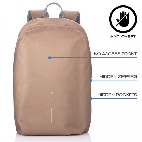 XD DESIGN ANTI-THEFT BACKPACK BOBBY SOFT BROWN P/N: P705.796 image 3