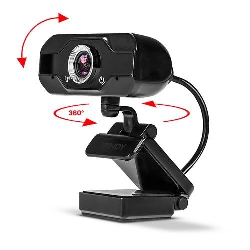 Lindy Full HD 1080p Webcam with Microphone image 3