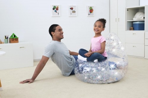Best Way BESTWAY Glitter Dream Air Chair, 72cm x 72cm x 64cm, 75105 image 3