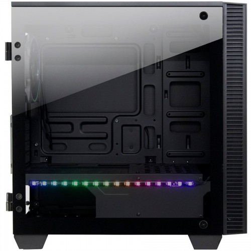 Chassis INTER-TECH X-608 INFINITY MICRO, microATX, RGB, Front and Side Tempered Glass, w/o PSU image 3