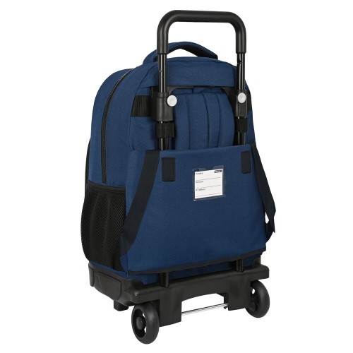 Школьный рюкзак с колесиками BlackFit8 Urban Чёрный Тёмно Синий (33 x 45 x 22 cm) image 3