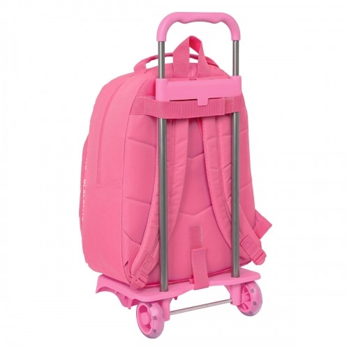 Школьный рюкзак с колесиками BlackFit8 Glow up Розовый (32 x 42 x 15 cm) image 3