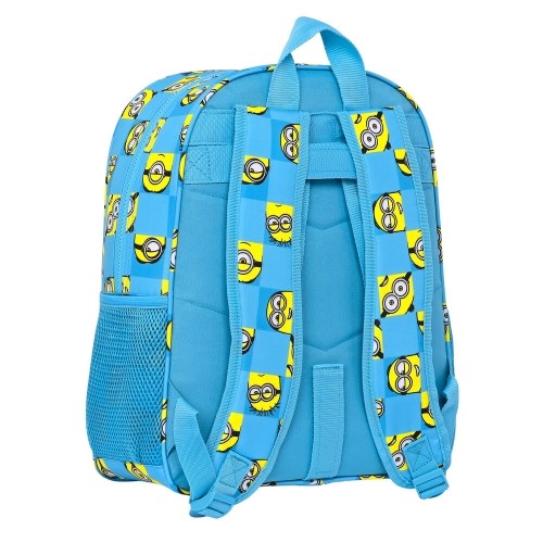 Школьный рюкзак Minions Minionstatic Синий (32 x 38 x 12 cm) image 3