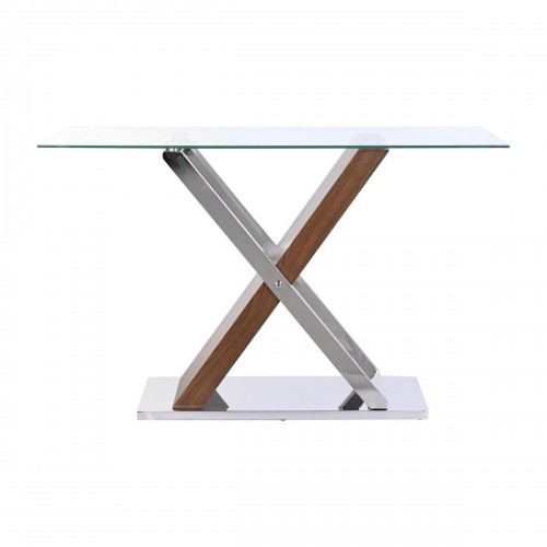 Вспомогательный стол DKD Home Decor Стеклянный Сталь (120 x 40 x 75 cm) image 3