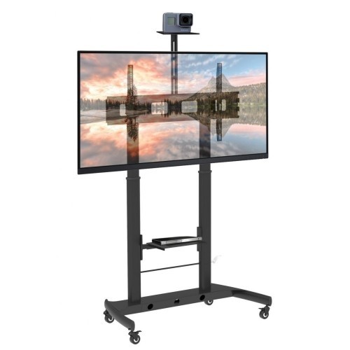 Techly Mobile TV stand for 52-110 inches, 120 kg or for an interactive board image 3