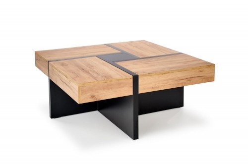Halmar SEVILLA, c.table, craft oak / black image 3