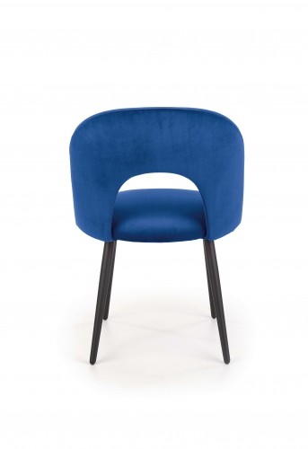 Halmar K384 chair, color: dark blue image 3