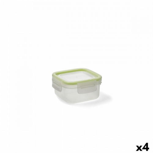 Hermētiska Pusdienu Kastīte Quid Greenery 300 ml Caurspīdīgs Plastmasa (Pack 4x) image 3