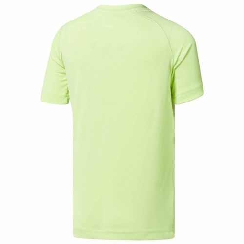 Vīriešu Krekls ar Īsām Piedurknēm Reebok Sportswear B Wor Laima zaļa image 3