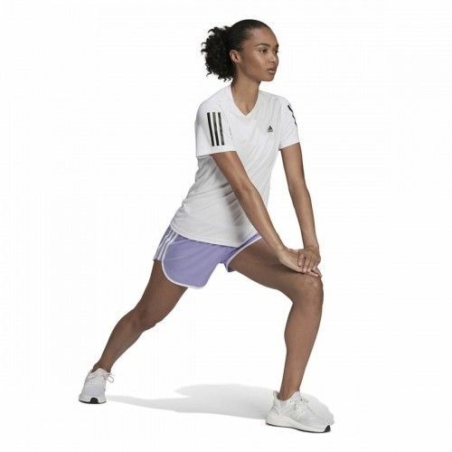 Спортивные женские шорты Adidas Marathon 20 Лиловый image 3