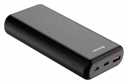Swissten Line Power Bank Переносная зарядная батарея USB / USB-C / Micro USB / 20W / 20000 mAh image 3