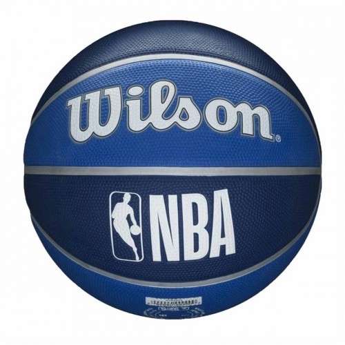 Basketbola bumba Wilson Nba Team Tribute Dallas Mavericks Zils Viens izmērs image 3